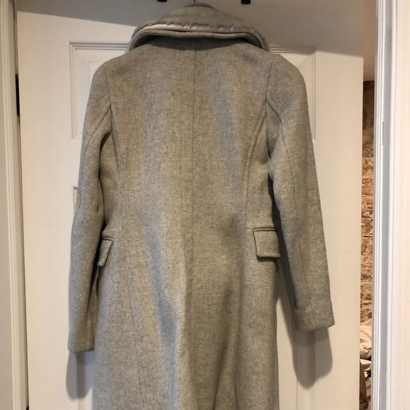 Club Monaco light grey coat size XS - Picture 3 of 9
